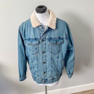Treasure & Bond Sherpa Denim Jacket - Size XXL